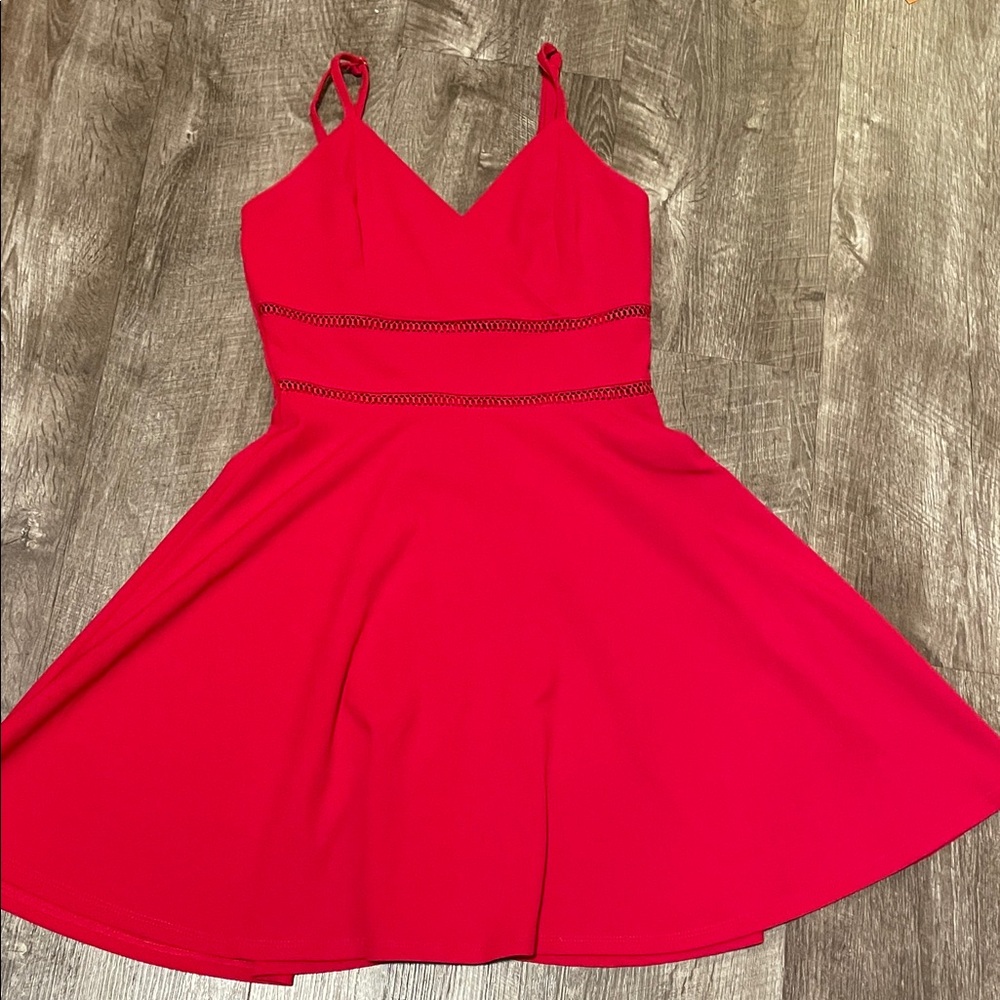 Trixxi Red Mini Dress